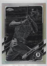 2021 Topps Chrome Negative Refractor Matt Olson #48 0ht6