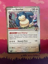 Pokemon Card Hop's Snorlax 117/159 GAMESTOP STAMPED Journey Together Near Mint