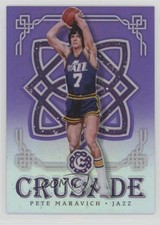 2016-17 Panini Excalibur Crusade Purple 2/49 Pete Maravich #80 HOF 7rv