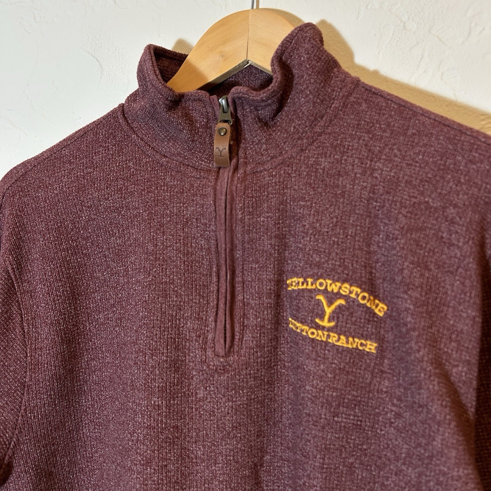 Flyshacker Yellowstone Dutton Ranch 1/4 Zip Pullo… - image 5