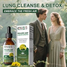 Mullein drops for Lung, Mullein Leaf Extract, Super Concentrated Tincture