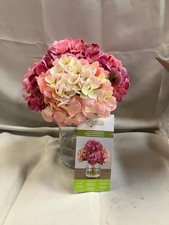 Nearly Natural Faux 12" Hydrangea Arrangement