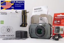 MINT Pentax WG-1000 Olive Waterproof Outdoor Digital Camera 16.35MP From JAPAN