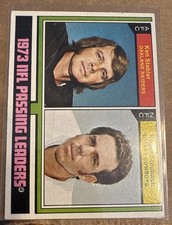 1974 Topps - Passing Leaders Roger Staubach, Ken Stabler #329