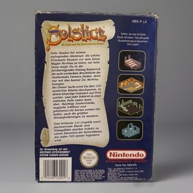 Solstice: Die Suche nach dem Zauberstab von Demnos Nintendo NES OVP