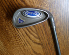 Used Right Handed Ping G5 Blue Dot 9 Iron Soft Regular Graphite Golf Club — photo 1