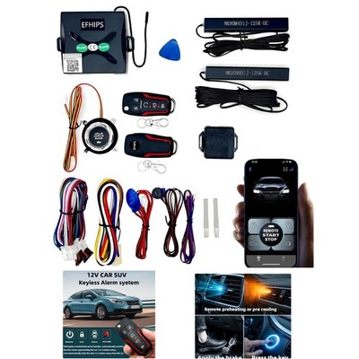Advanced Keyless Entry & Remote Start System with Comprehensive Safety Features