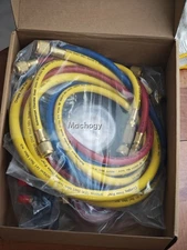 For Yellow Jacket 49968 4-Valve HVAC Manifold Gauge Gauges R-22 404A 410A NEW