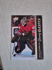 2021-22 Upper Deck Arvid Soderblom Young Guns. #722. Chicago Blackhawks