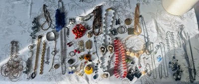 Costume & Sterling Silver Estate Jewelry Vintage to Now ALL WEARABLE