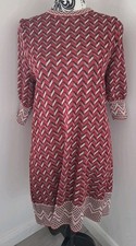 Zara Glitter Dress Size Small Red Silver Midi Dress BNWOT 