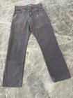 Carhartt Relaxed Fit Rugged Flex Rigby Canvas Work Pants Gray Mens 30x32 Stretch — photo 5
