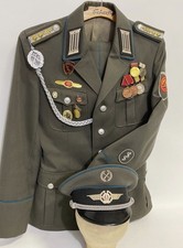 NVA uniform, Luft, Verteidigung, Sanität, Truppen Stabsfähnrich DDR  Abzeichen Q