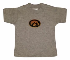 NCAA Baby Tee Iowa Hawkeyes Infant Baby T-shirt