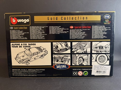 Bburago Alpine A110 1600S Tour De Corse 1973 #5 (Cod.3391) 1:18 VERY RARE - Bild 17 von 18