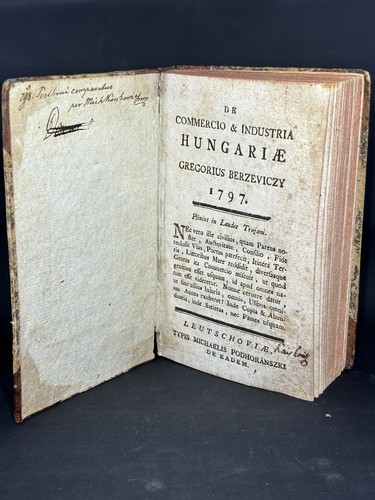 Trade & Industry Of Hungary, 1797 Copy Antique - Picture 4 of 5