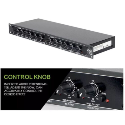 234XL 2-/3-/4-Way Electronic Audio Crossover Profession Stage Show