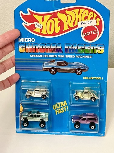 Hot Wheels 1988 Micro Color Racers Pack , ULTRA RARE SET , Wont Find EBAY