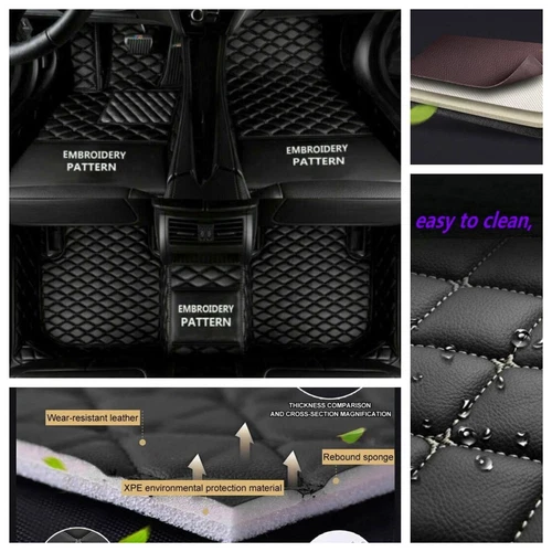 Fit Ford Crown Victoria Fusion Taurus Car Floor Mats Auto Carpets Waterproof Mat - Imagen 13 de 41