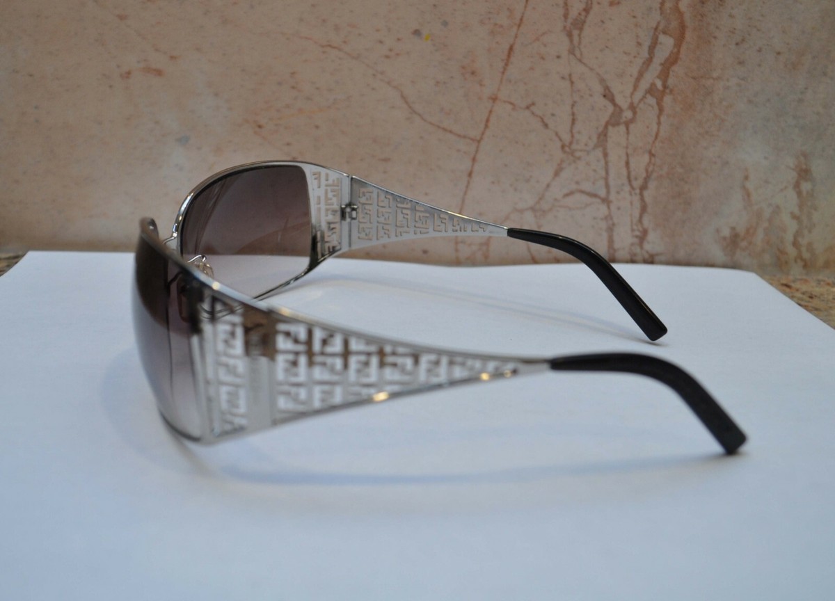 Rare Vintage FENDI SUNGLASSES FS362 Zucca Monogram Logo | eBay