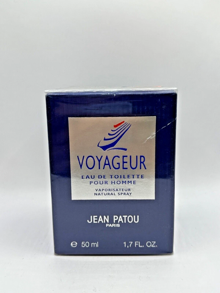 Ancien Flacon De Parfum Jean Patou Voyageur - Eau De Toilette Homme 50 Ml - Occasion
