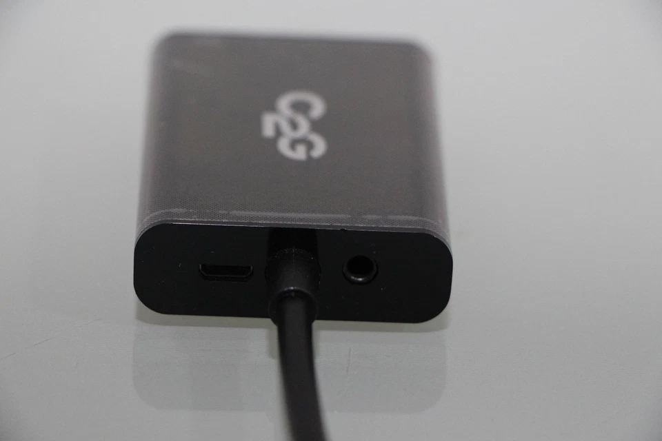 C2G Mini HDMI Stecker auf VGA und Audio, Adapter Kabel (X95-R22) - Bild 2 von 4