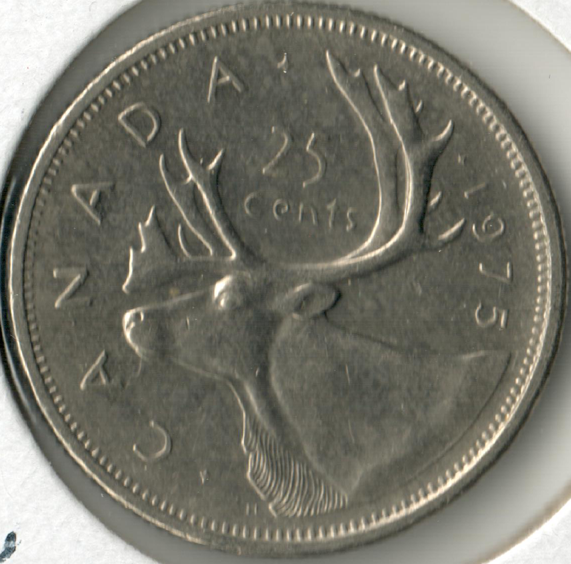 Canada - 25 Cents - 1975 - #2 - Elizabeth II 2nd portrait | eBay