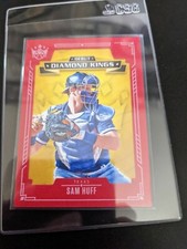 2021 Panini Diamond Kings Debut Sam Huff Rookie RC Texas Rangers Red Frame MINT