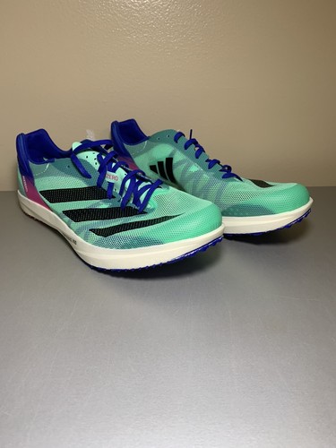Size 11.5 - Adidas Adizero Avanti TYO (Teal/Blue) Men's Running Spikes - Picture 6 of 8
