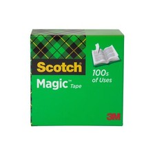 Scotch  Magic Tape 810, 1/2 in x 36 yd Roll