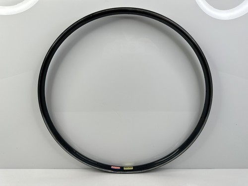 Vintage 1980’s Araya RM-20 MTB 26”x1” Rim Set Hard Anodized Black Japan HTF - Picture 5 of 8