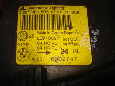 BMW 3 Series E46 NSF Passenger Side Headlight Headlamp 6902747 for 