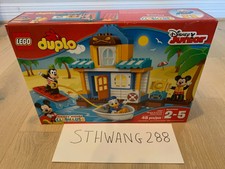 lego duplo disney junior mickey & friends beach house