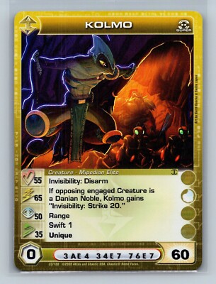 Chaotic TCG - Kolmo 33/100 - 1 RANDOM MAX STATS - Zenith of the Hive