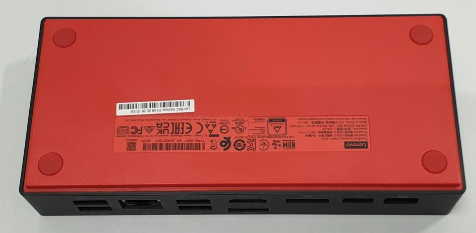 ThinkPad Universal USB-C Dock Model 40AY passt für alle USB-C Laptops und PC 90W - Bild 4 von 4