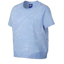 Nike Girl's Crewneck Sweatshirt Blue 890544-415