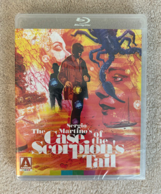 The Case of the Scorpion's Tail Blu-ray Arrow Video Sergio Martino Giallo NEW