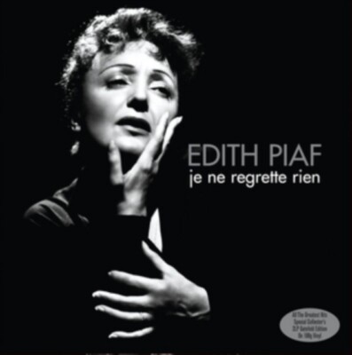 Edith Piaf   Je Ne Regrette Rien 2LP 12'' Clear Vinyl Record - NEW