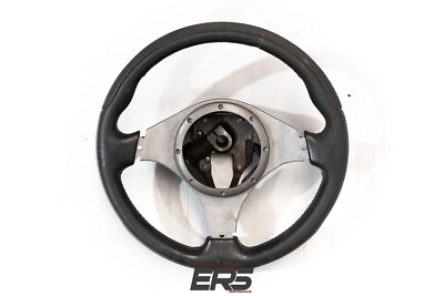 Mitsubishi Evo 7 8 9 Momo Steering Wheel Silver (S18)