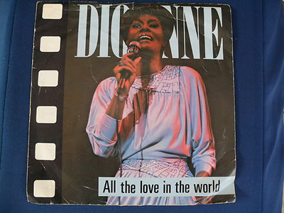 DIONNE WARWICK - ALL THE LOVE IN THE WORLD / IT MAKES NO DIFFERENCE - VINYL 7''
