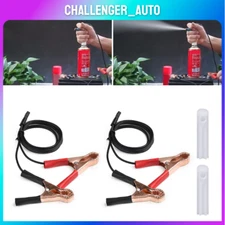 Universal Fuel Injector Flush Cleaner Adapter DIY Set Car Nozzle Cleaning Tool