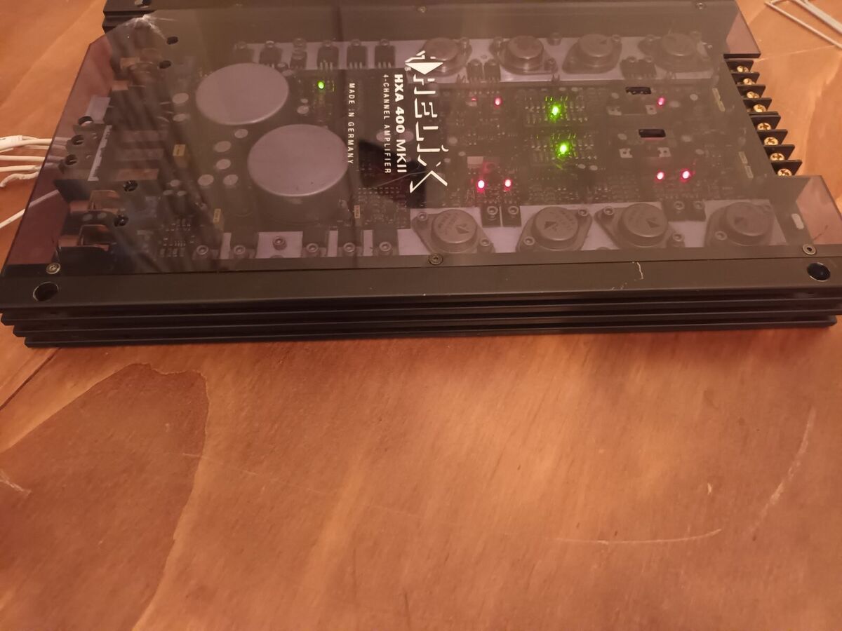 Helix HXA400 MKII Amplifier Made in Germany old school hi-fi Helix HXA400 MKII Amplifier Made in Germany old school hi-fi