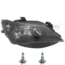 Scheinwerfer rechts schwarz inkl. OSRAM Lampen für Seat Ibiza IV 6J5 6P1 6J1 6P5