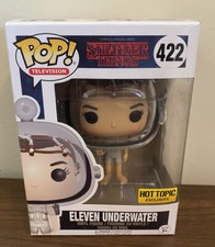 Funko POP! Stranger Things Eleven Underwater 422 Hot Topic Exclusive w/protector