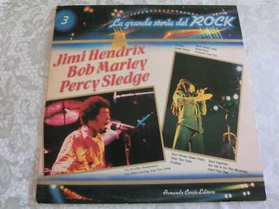 LP  La grande storia del Rock - Hendrix, Marley, Sledge