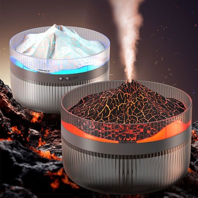 1.5L Volcano Humidifier Essential Oil Diffuser Mist Humidifier Aroma Diffuser