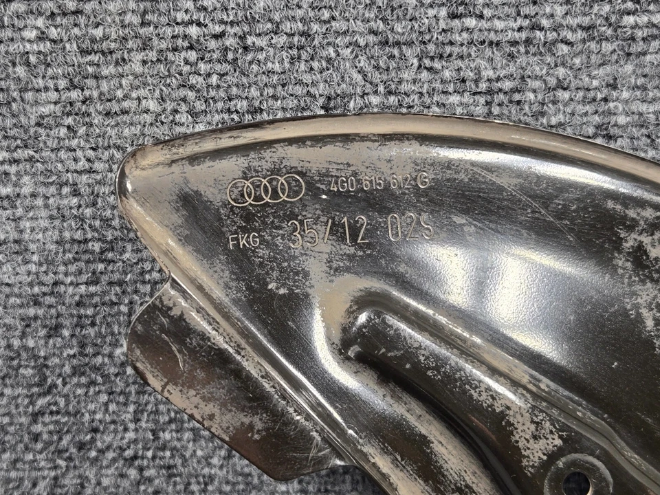 AUDI S6 2013-2018 freno trasero derecho polvo/escudo contra salpicaduras OEM Foto 4 de 4