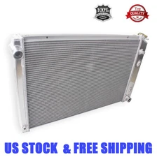 New 4Row Aluminum Radiator For 73-87 Chevy C/K Pickup C10 C20 C30 V8 305 350 454