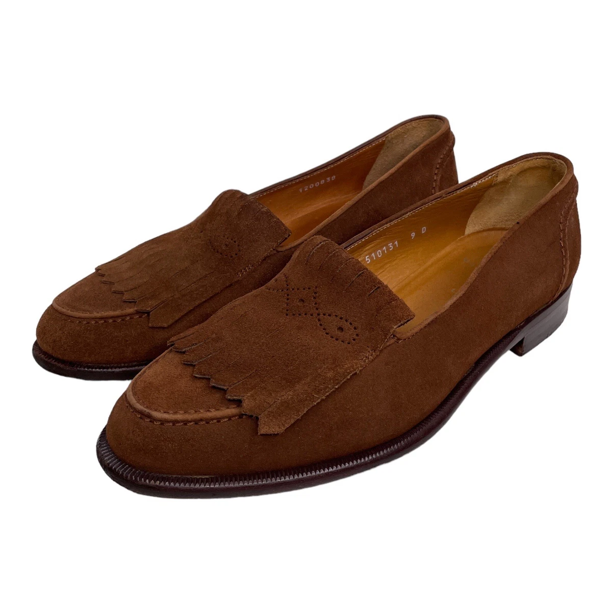 Polo Ralph Lauren Mens Tan Suede Derby Shoes Brick Sole AAM14903 Size 10.5 D Polo Ralph Lauren Beige Dress Shoes for Men for sale | eBay main image 4