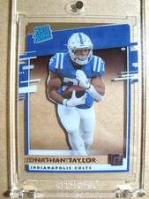 2020 Jonathan Taylor Panini Chronicles Donruss Rated Rookie Clear RC MINT 🔥 QTY